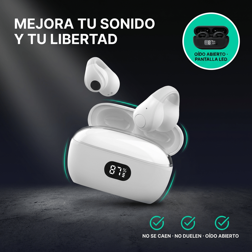 AUDIFONOS AMBIE CON PANTALLA